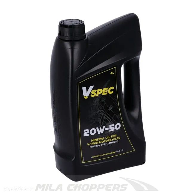 Vspec olej silnikowy 20W50 mineralny 4 litry Harley - 2