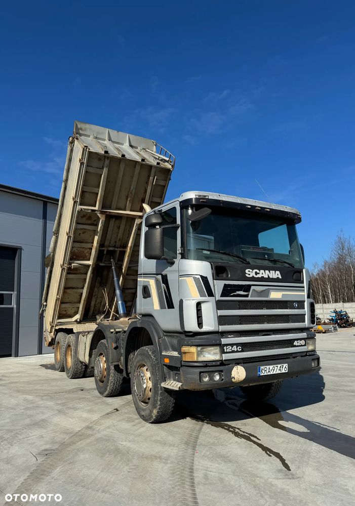 Scania 124 8x4 Wywrotka 3x - 3
