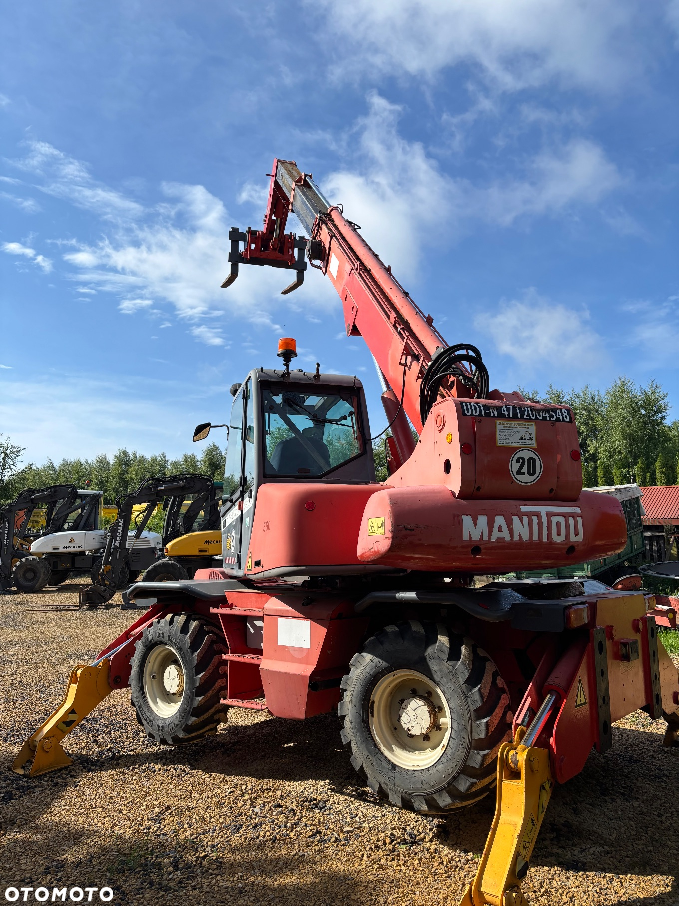 Manitou MRT1432 ROTO 4x4x4 widly silnik PERKINS Nowa pompa hydrauliczna, obrotowa, 4podpory - 10