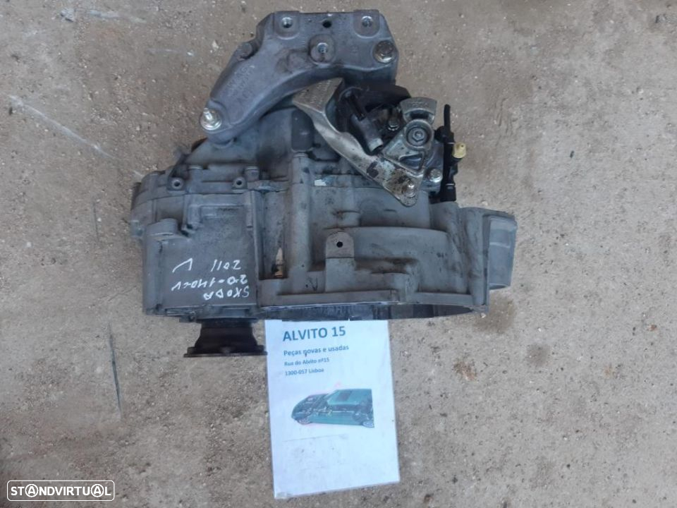 caixa de velocidades Skoda Superb 2011 - 2