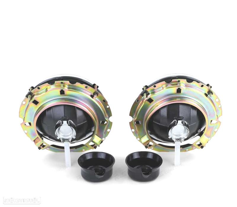 FARÓIS VOLKSWAGEN VW GOLF MK1 74-83 FUNDO CROMADO - 3