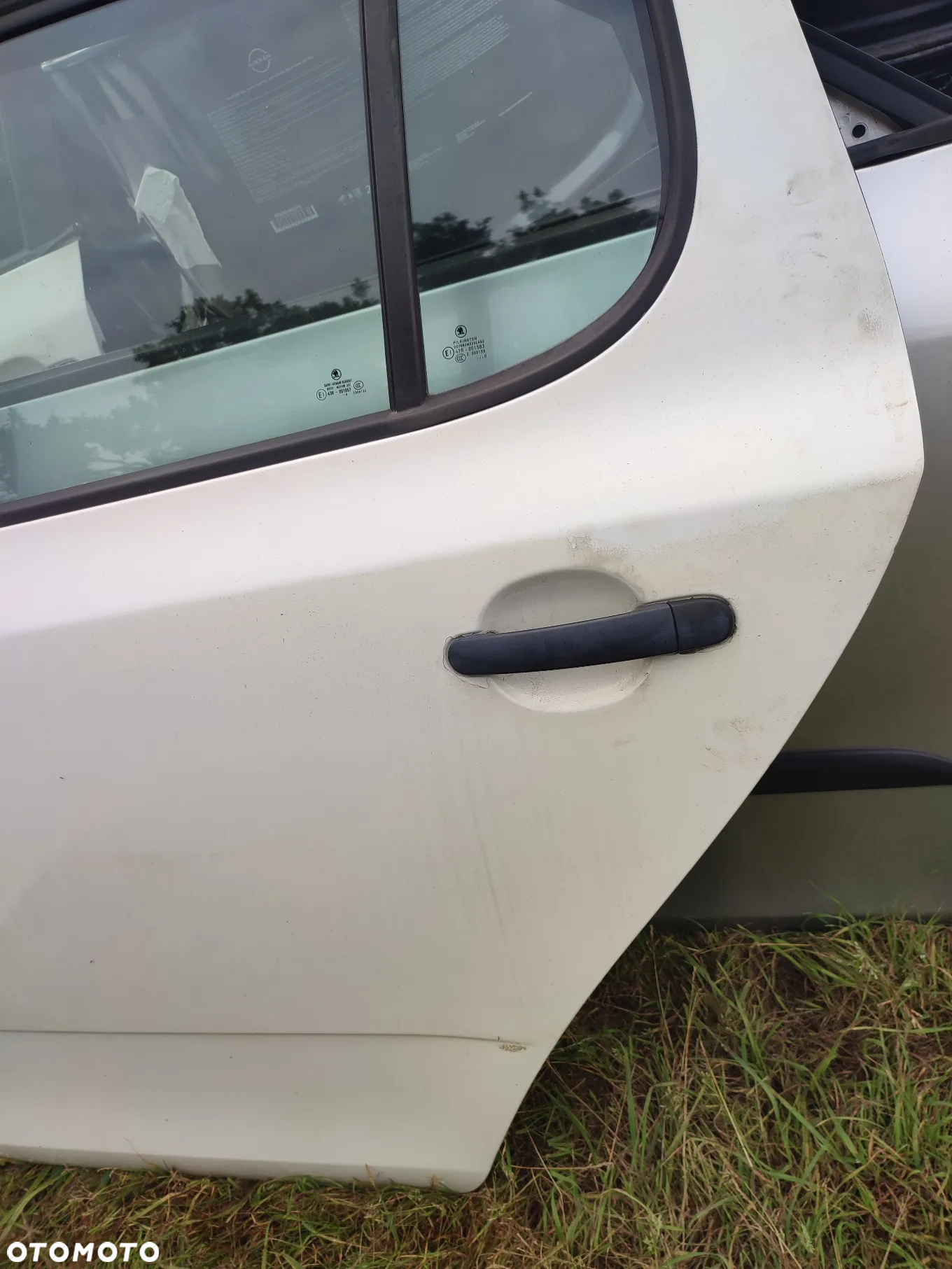 Skoda Fabia II 2 HB drzwi lewe tył tylne kolor 1026 - 3