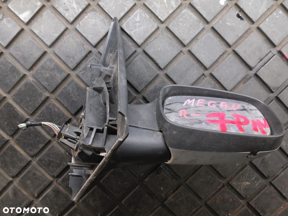 LUSTERKO LEWE ELEKTRYCZNE 7 PINÓW RENAULT MEGANE II EUROPA - 3