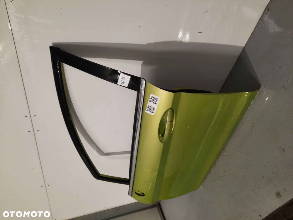 } DRZWI PRZÓD PRZEDNIE LEWE FORD FIESTA MK.7 7 VII 59 ZIELONA LIMONKA 5D 5 DRZWI HB - 3