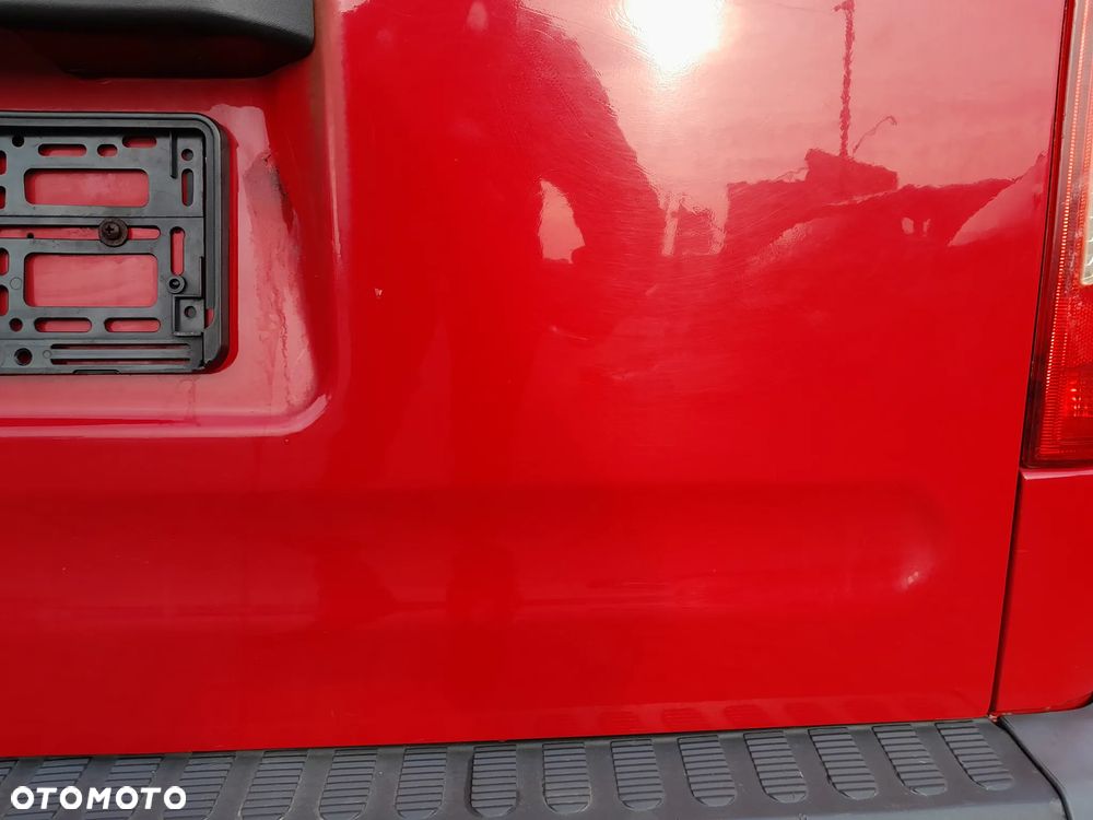 FORD TRANSIT CONNECT KLAPA BAGAŻNIKA TYLNA TYŁ CZERWONA - 10