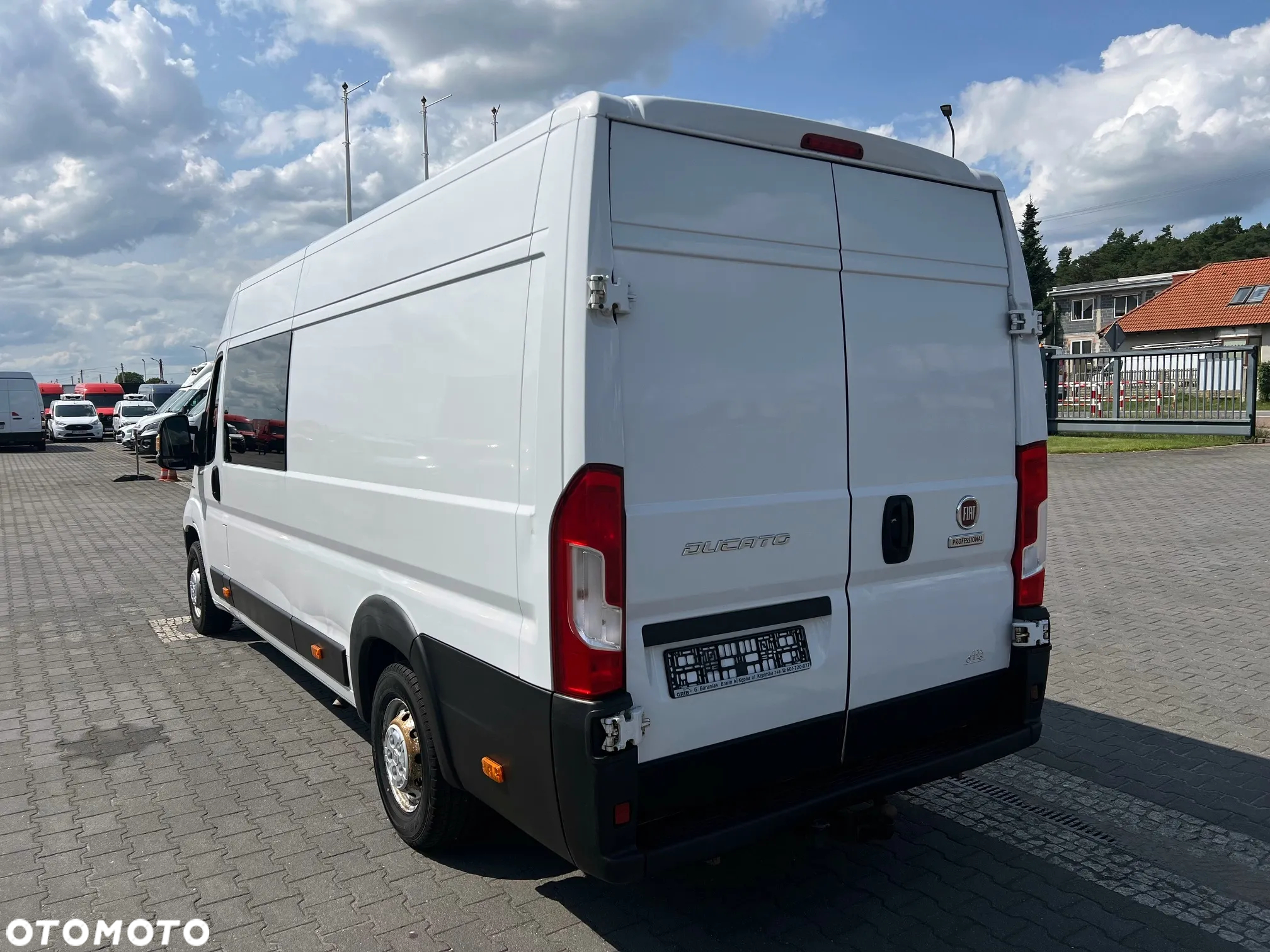 Fiat Ducato L4H2 Long Maxi Brygadówka Doka 7-miejsc, Salon PL - 3