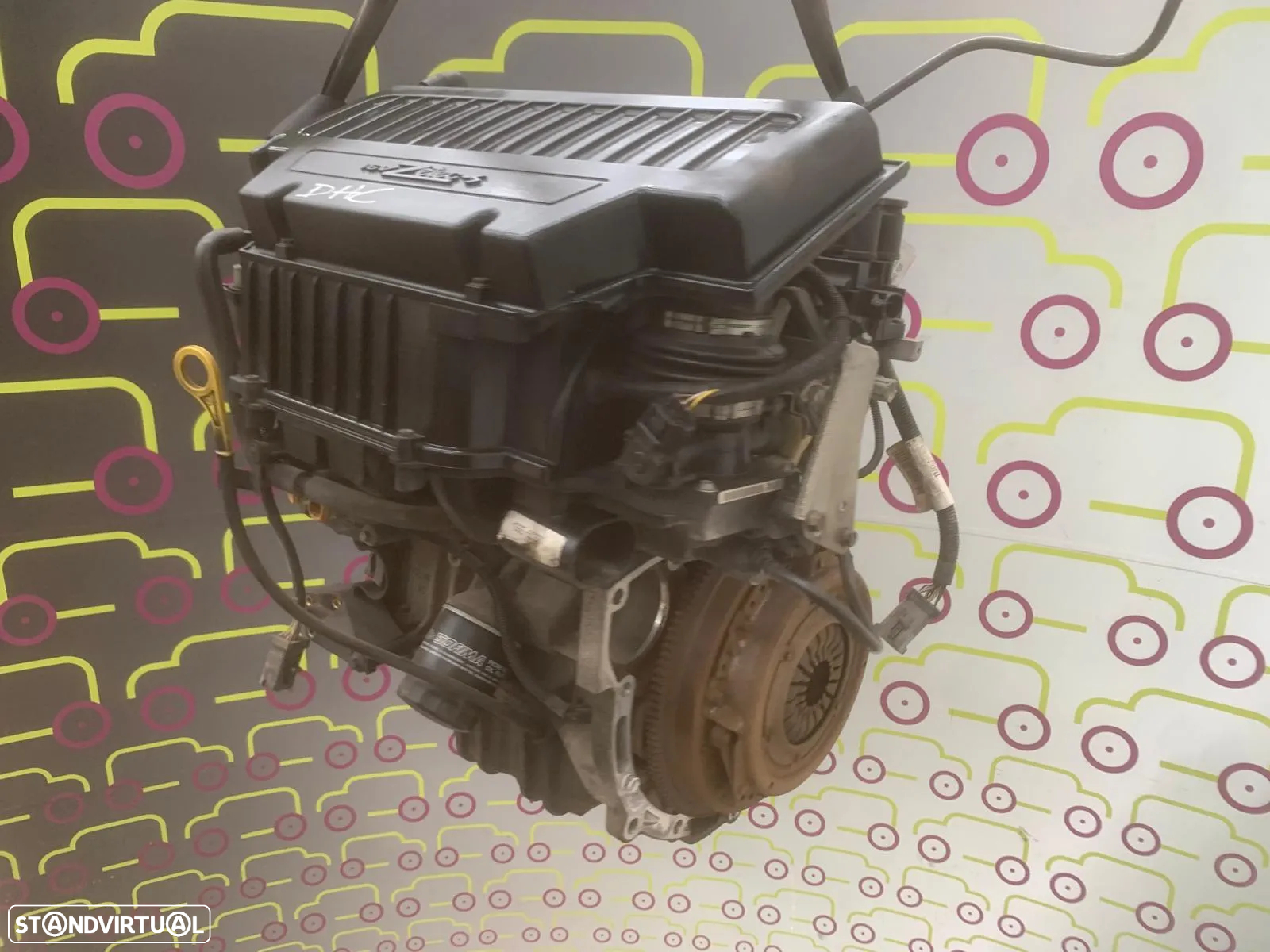 Motor FORD FIESTA IV (JA_, JB_) 1.25 i 16V Ref - DHC NO-20364 - 4