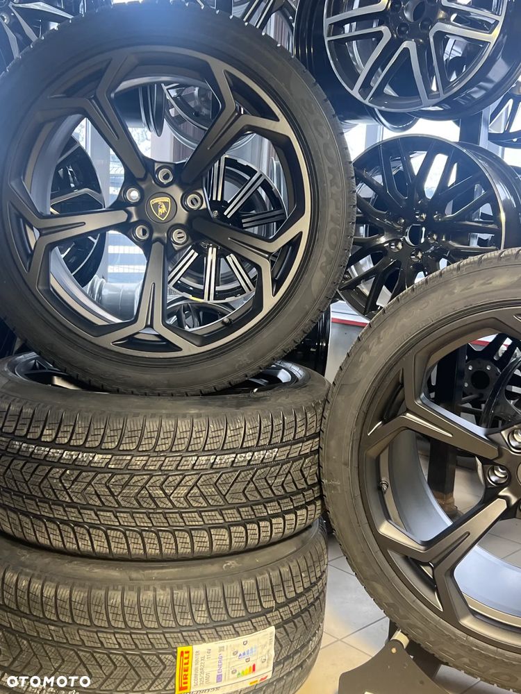 NOWE Koła Zimowe Lamborghini URUS 22'' Opony Pirelli !! - 6