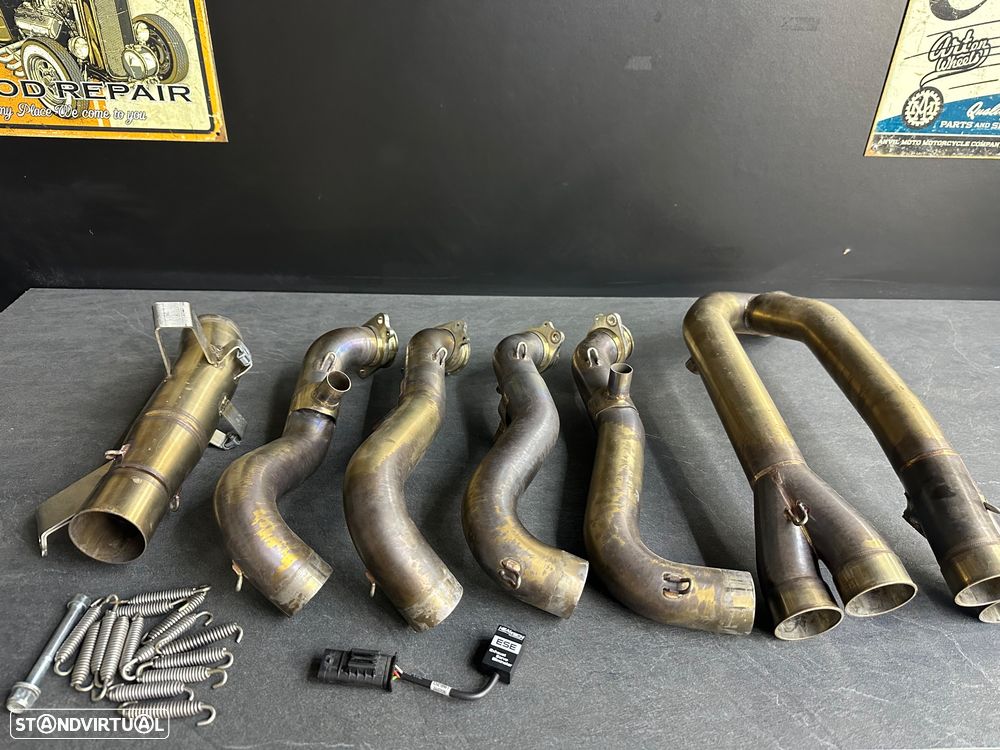 Bmw s1000xr coletores escape - 5