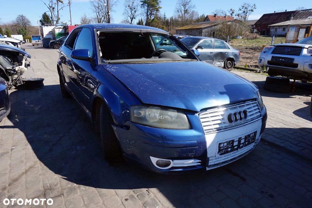 AUDI A3 8P 3D HB 2003 LZ5C 2.0 TDI BKD 140KM GRF NIEBIESKI na części - 7