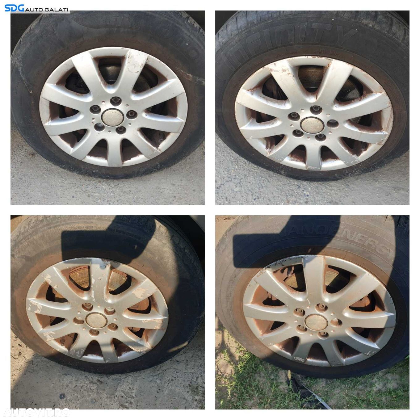 Janta Roata Rezerva Aliaj 195 65 15 R15 5x112 Skoda Octavia 2 2004 - 2013 [C9181] - 1