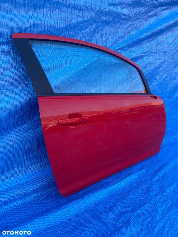 DRZWI PRAWY PRZÓD PRAWE PRZEDNIE CORSA D 2011 CZERWONE - 4