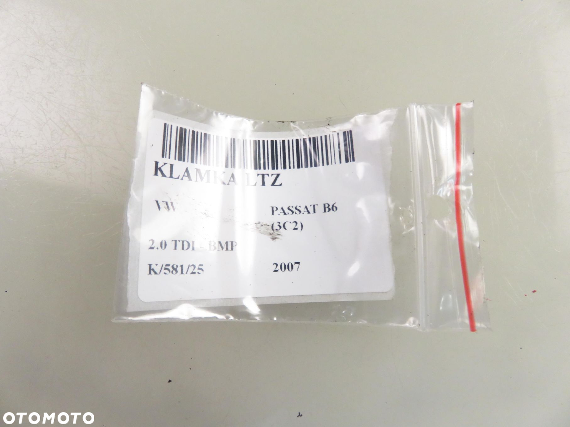 KLAMKA LEWA TYLNA VW PASSAT B6  3C0837885G LC9X - 13