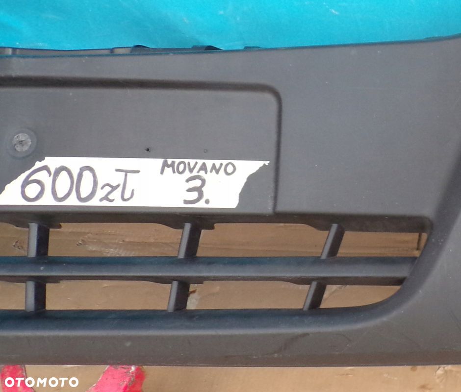 Opel MOVANO 3 2010 - zderzak przód przedni ORYGINAŁ halogeny - 1