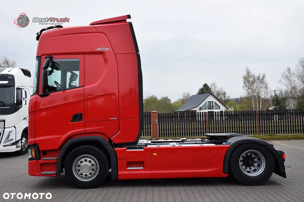 Scania S450 / FULL LED / KLIMA POST. / RETARDER / ZBIORNIKI  1400 L /  DUŻE ZEGARY - 14