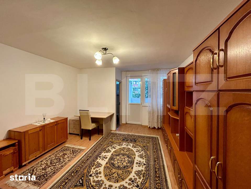 Garsoniera renovata, 28 mp, balcon, zona BIG Manastur — fotografia 1
