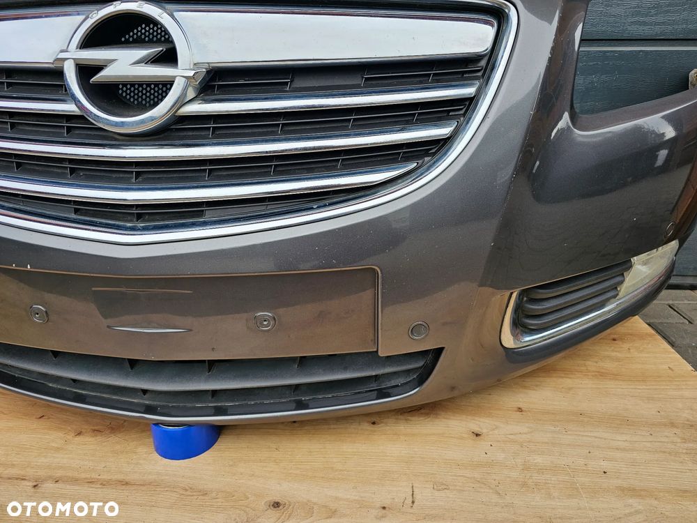 ZDERZAK PRZÓD PRZEDNI PRZED LIFT OPEL INSIGNIA A Z177 PDC ATRAPA KRATKI KOMPLET EUROPA - 12