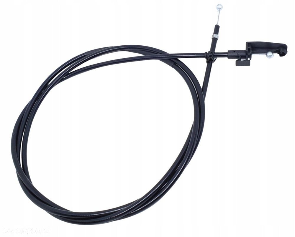 KLAMKA RĄCZKA  LINKA OTWIERANIA MASKI KOMPLET - AUDI A4 B6 / AUDI A4 B7 - 4