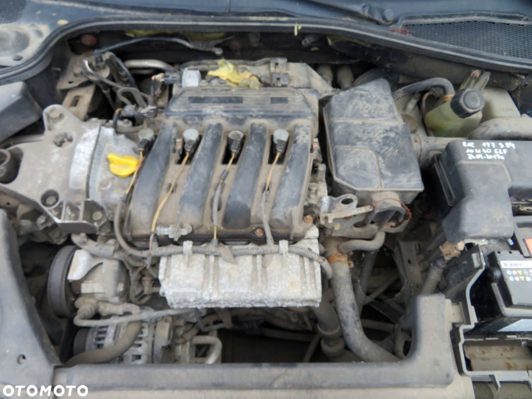 SILNIK LAGUNA II PH1 1.6 16V 107KM K4M710 RENAULT 2001-2005 - 1
