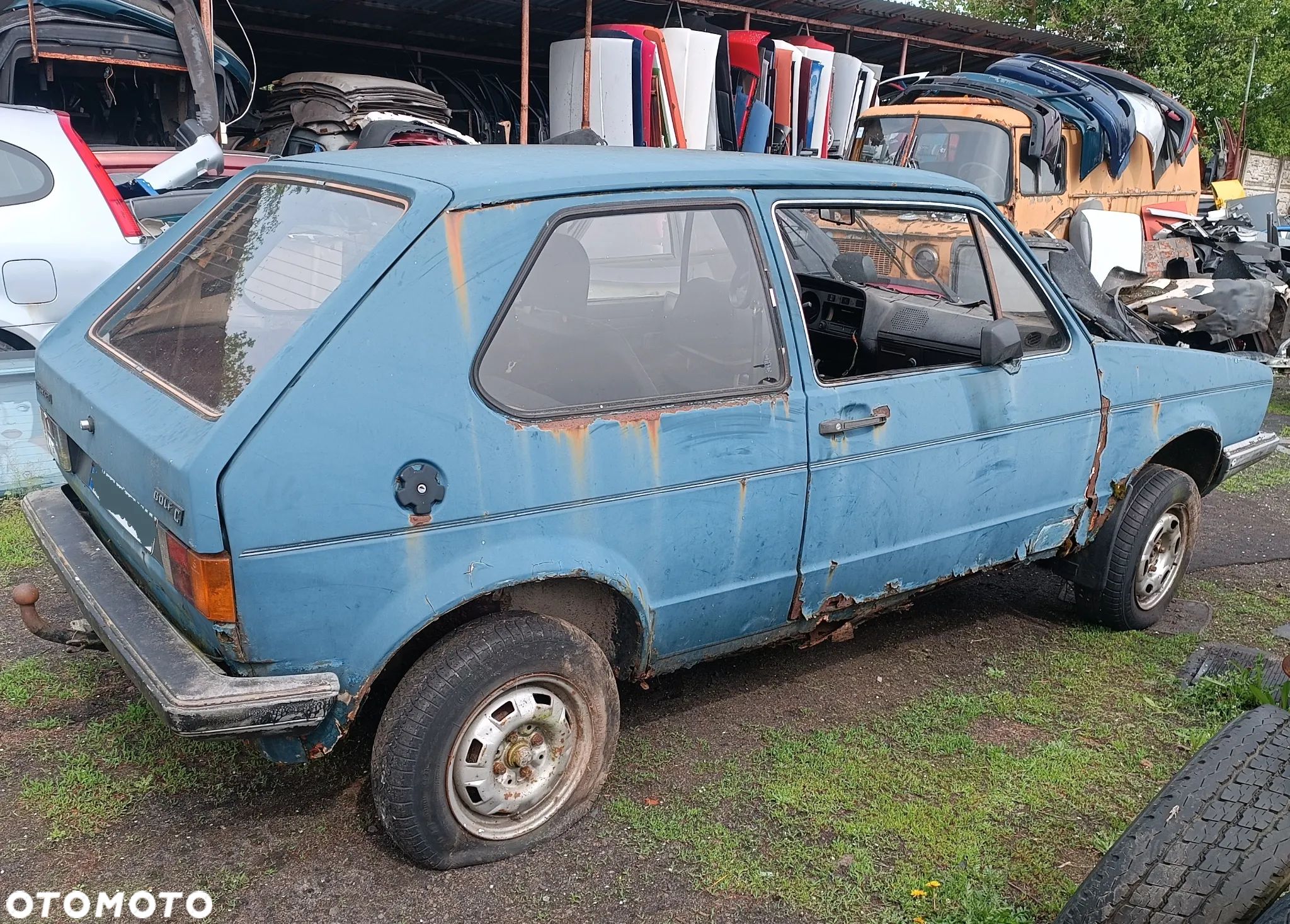 VW GOLF Mk1 Drzwi Pas Szyby Skrzynia Lampy - 1