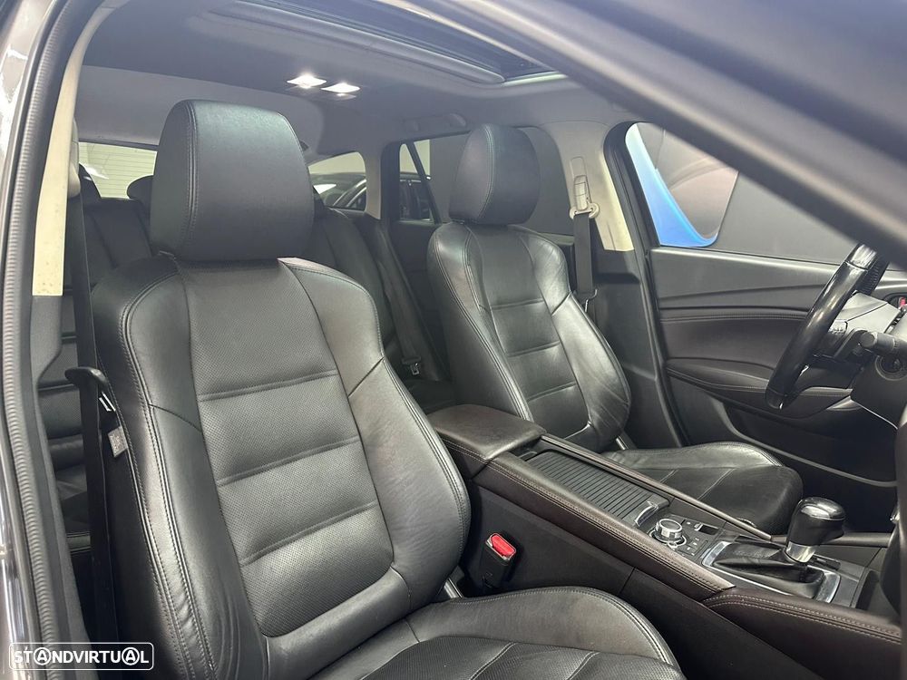 Mazda 6 M6 2.2 SKY-D Excellence P.Leather White TAE Navi AT - 38