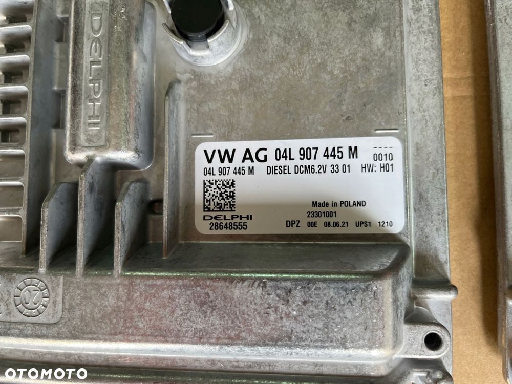 sterownik komputer silnika vw 04l907445m vw t6 vw t6.1 transporter multivan - 2
