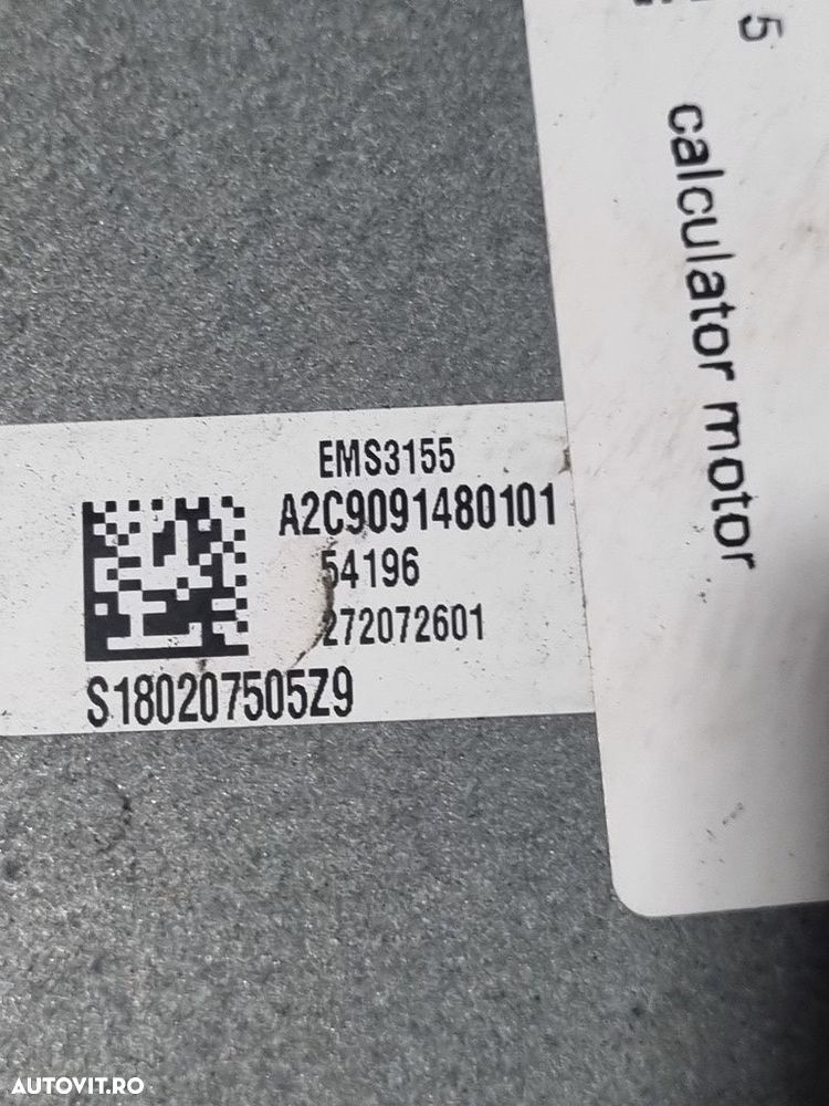 Calculator motor Renault Kadjar 1.2 B 2015 - 2018 130CP Manuala H5F 408 Euro5 (1310) ... - 4