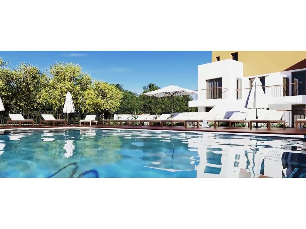 Nova penthouse T2, condomínio com piscina, junto Ria Formosa, em Ca... - Grande imagem: 5/32