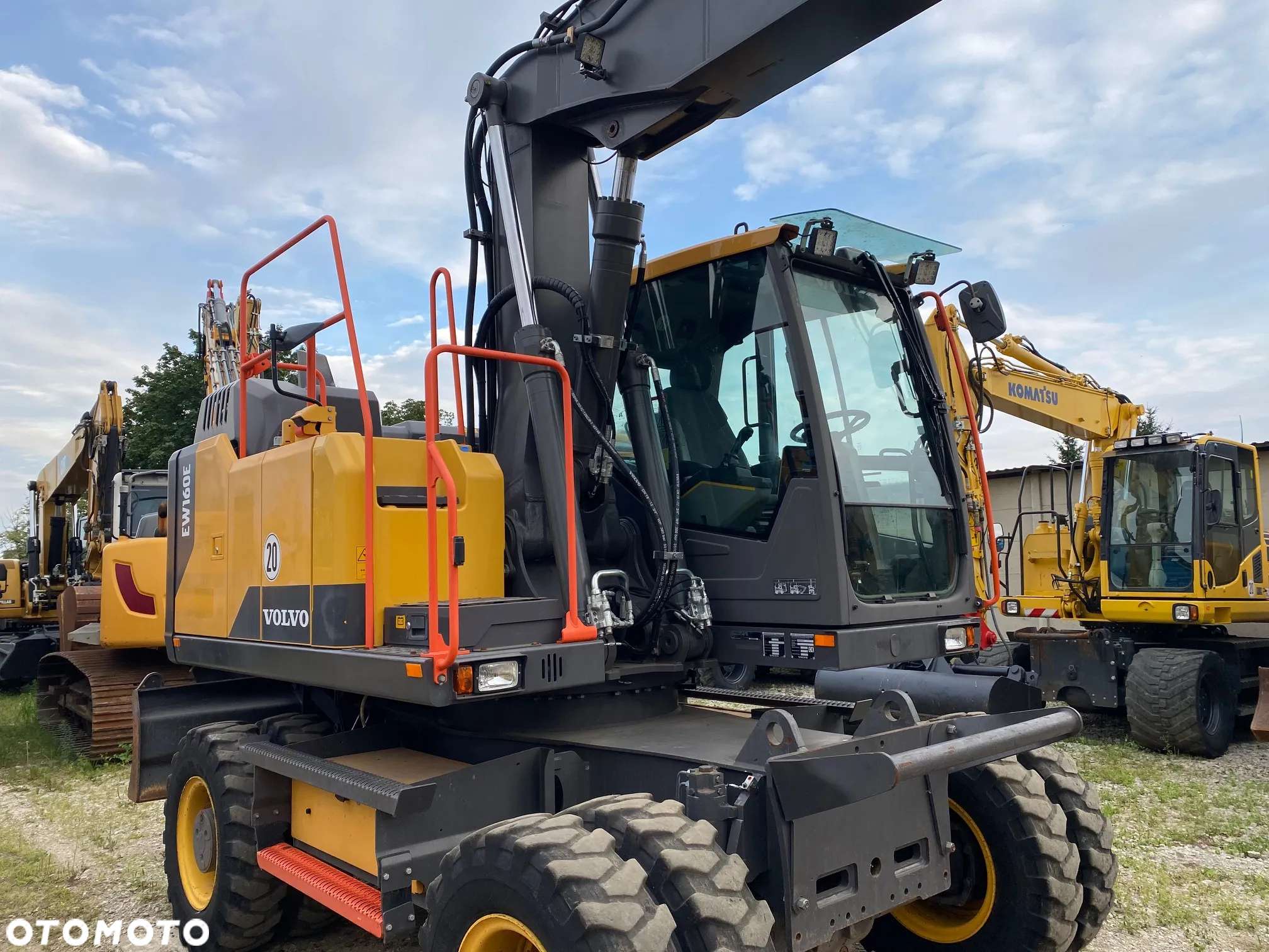 Volvo EW160E, 6400 MTH, 2017 ROK, Z NIEMIEC, PIĘKNY STAN - 14