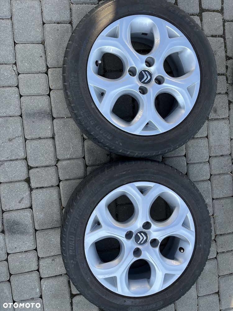 Alufelgi 4x108 16 cali Citroen Berlingo C4 Peugeot Partner 308, 208 opony lato 195/55/16 - 5