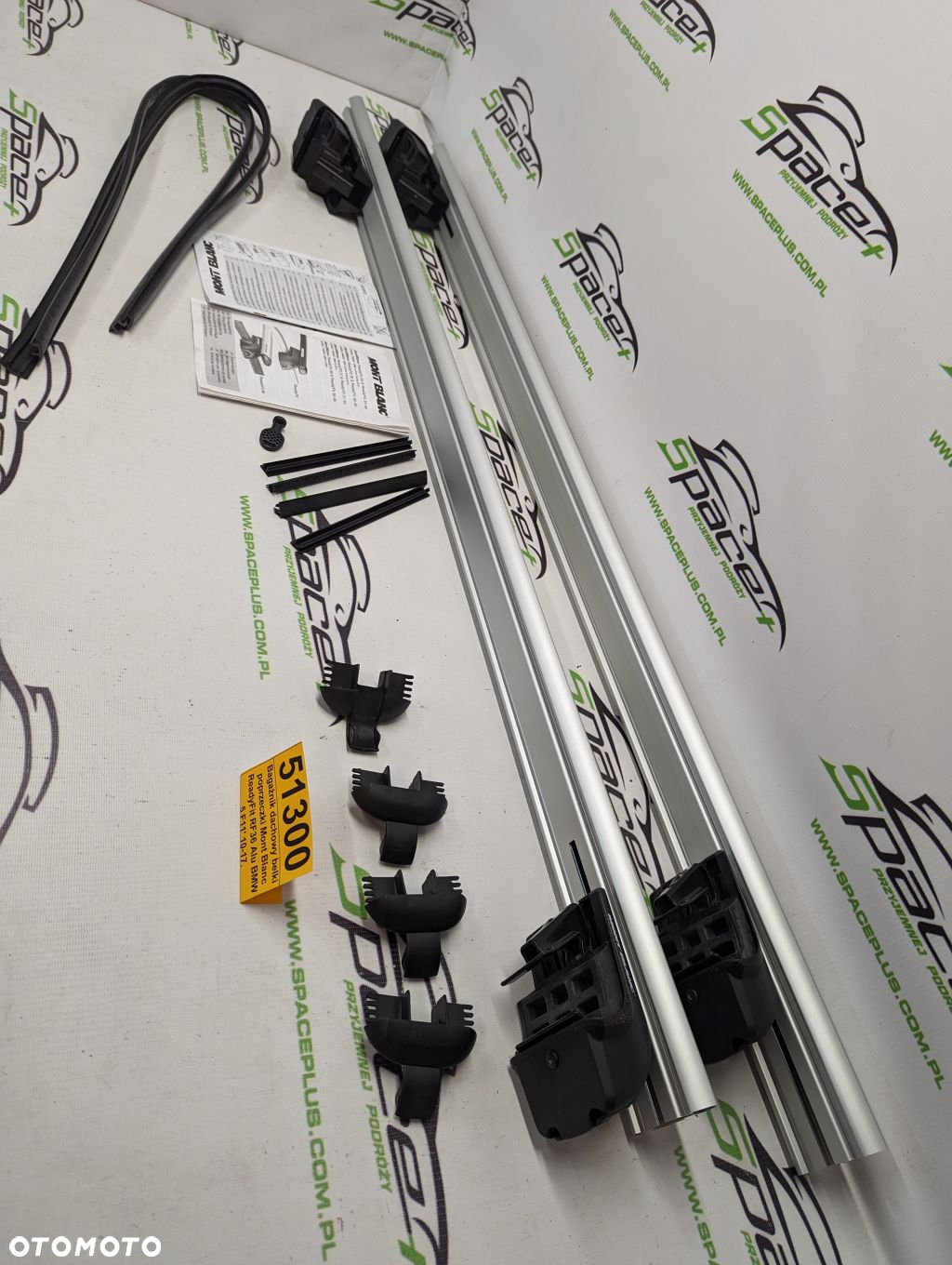 Bagażnik dachowy bazowy belki poprzeczki Mont Blanc ReadyFit RF36 Alu BMW 5 F11' 10-17. G31 17- - 8