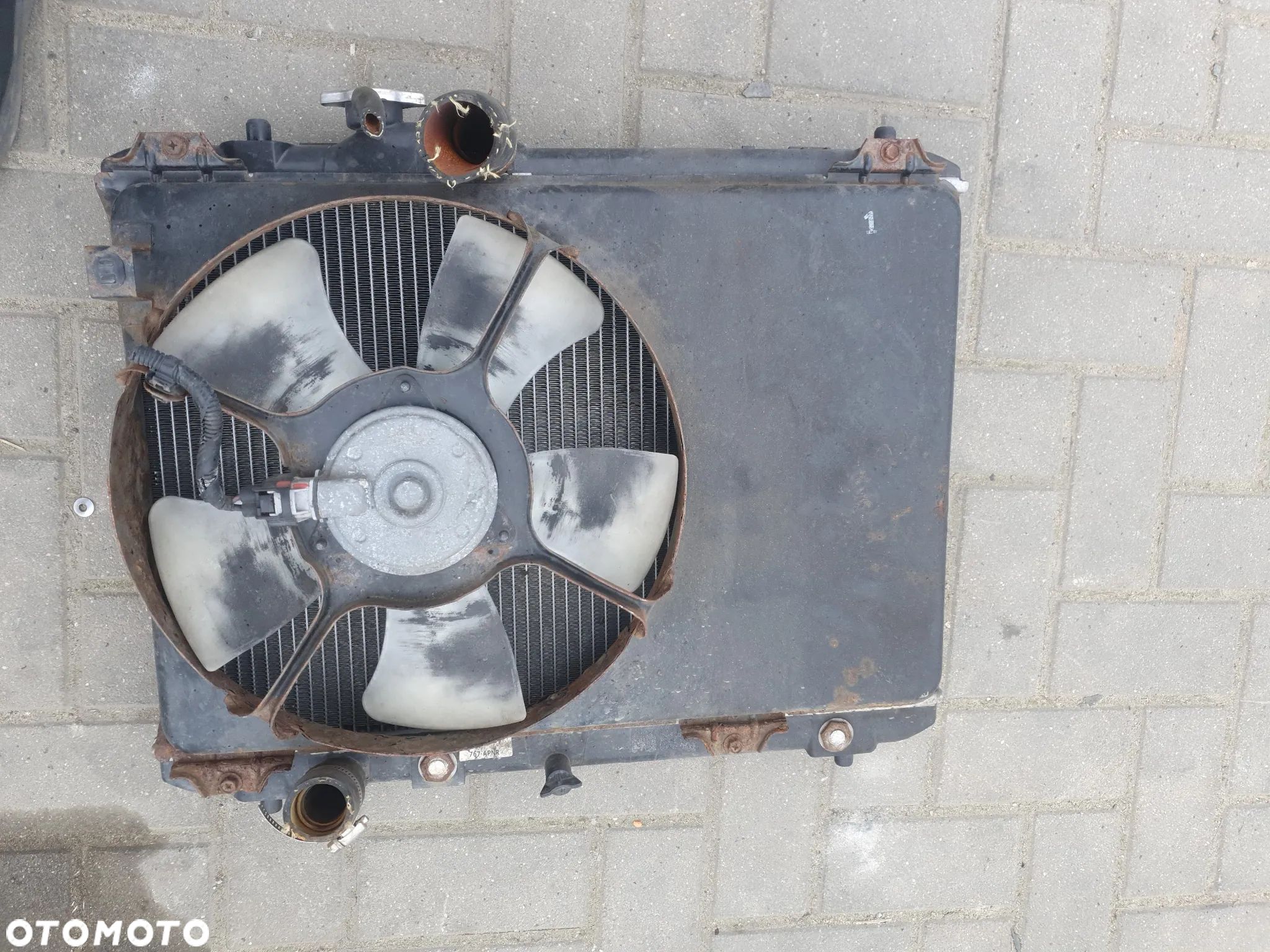 ) CHŁODNICA WODY CIECZY WENTYLATOR KOMPLET SUZUKI SWIFT MK.4 4 IV 10- 1.2 1.3 DDIS DO ZAŁOŻENIA ! - 1
