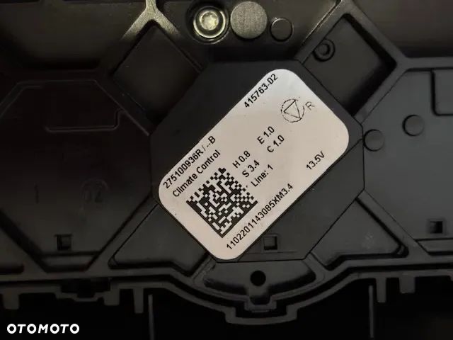 PANEL KLIMATYZACJI RENAULT CLIO V ARKANA CAPTUR II 275100936R - 5