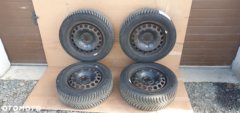 Felga stalowa komplet z oponami VW 5x112 16" ET42 6,5J VW Passat B6 3C0601027H - 1