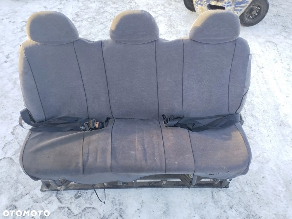 KANAPA, ŁAWA, FOTELE DRUGIEGO RZĘDU, PASY, DOKA PEUGEOT BOXER II, CITROEN JUMPER 2006/2014 ROK - 1