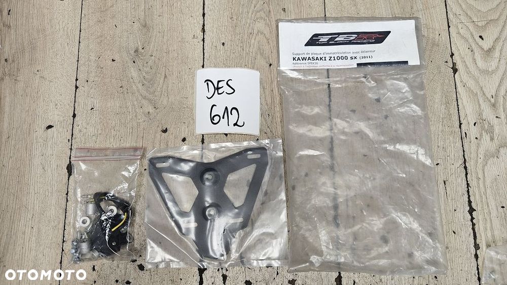 Uchwyt tablicy rejestracyjnej TBR Kawasaki Z1000 SX - 1