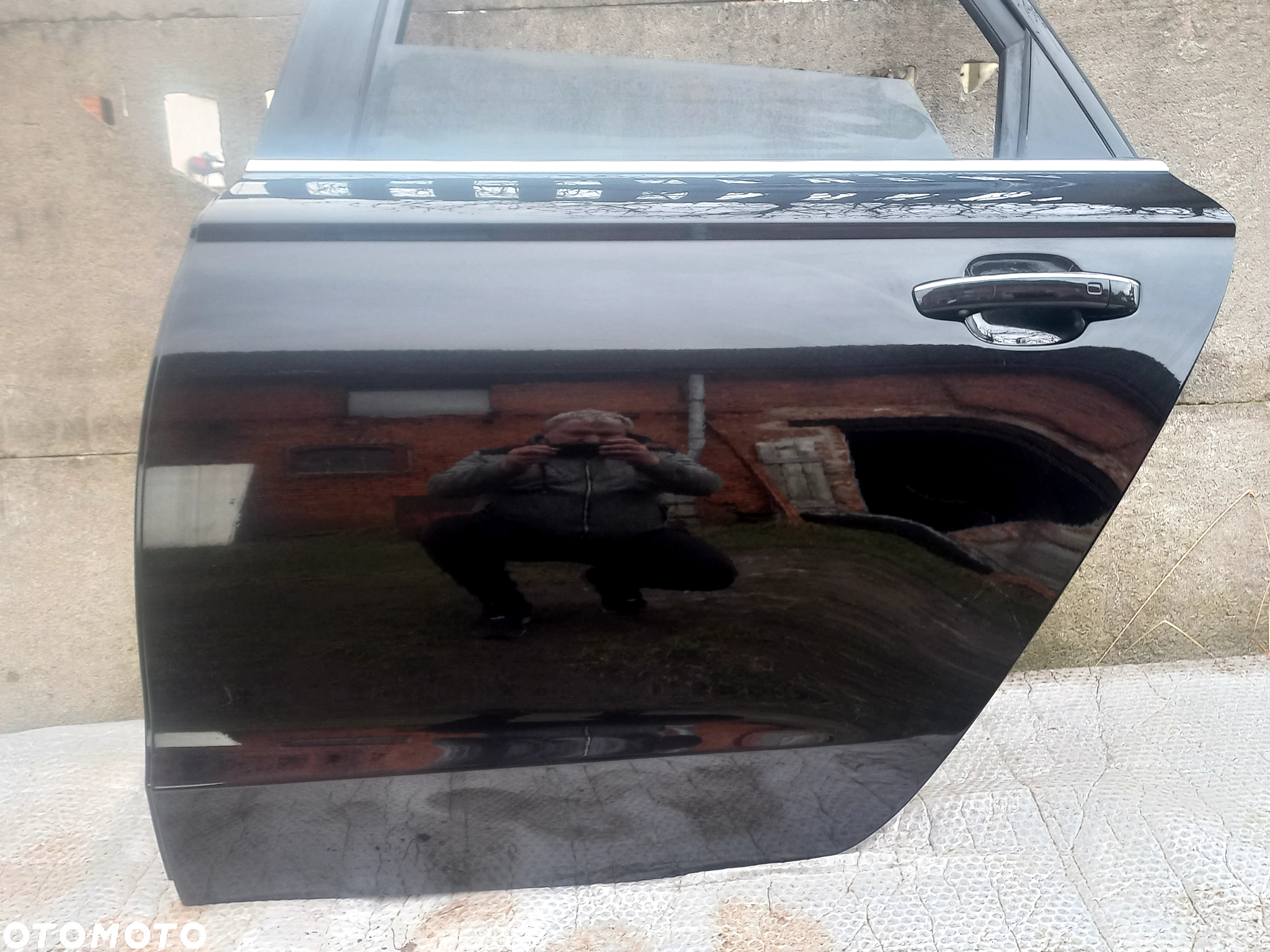 DRZWI TYLNE LEWE AUDI A6 C7 AVANT LZ9Y 2015 - 2