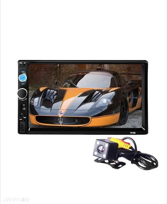 Mp5 playe cu camera cu ecran de 7 inch Touch screen Bluetooth USB - 3