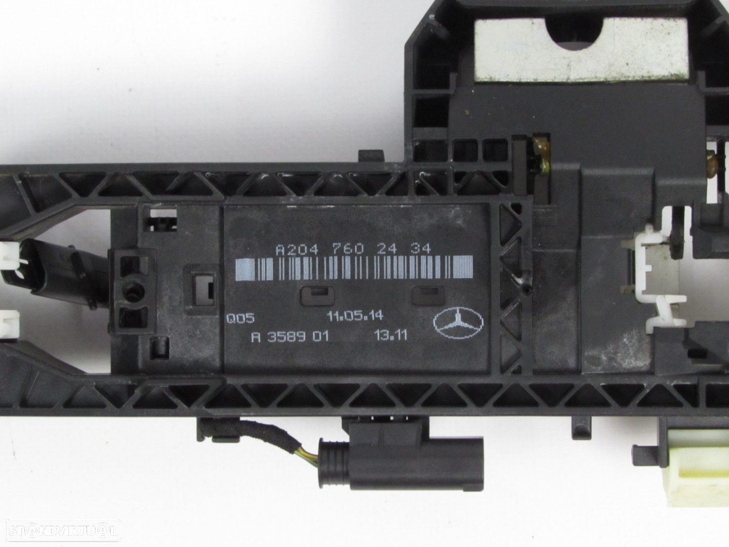 Suporte punho da porta Direito/Trás Seminovo/ Original MERCEDES-BENZ C-CLASS (W2... - 2