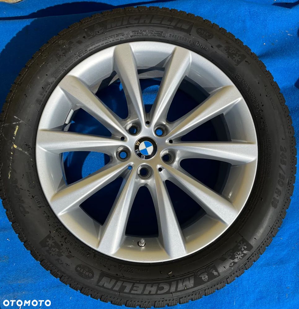 Koła Felgi Aluminiowe Komplet 8J18 ET 30 5x112 BMW Nr Kat. A5 - 5