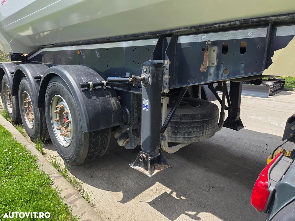 Schwarzmuller Basculabila 26mc, 3 axe SAF, cilindry HYVA, axa liftabila, prelata, scena vizitare, frane disc, picioare sprijin, protectii antibiciclisti, posibilitate leasing 3 ani-PROMOTIE 23.900 EUR+Tva - 6