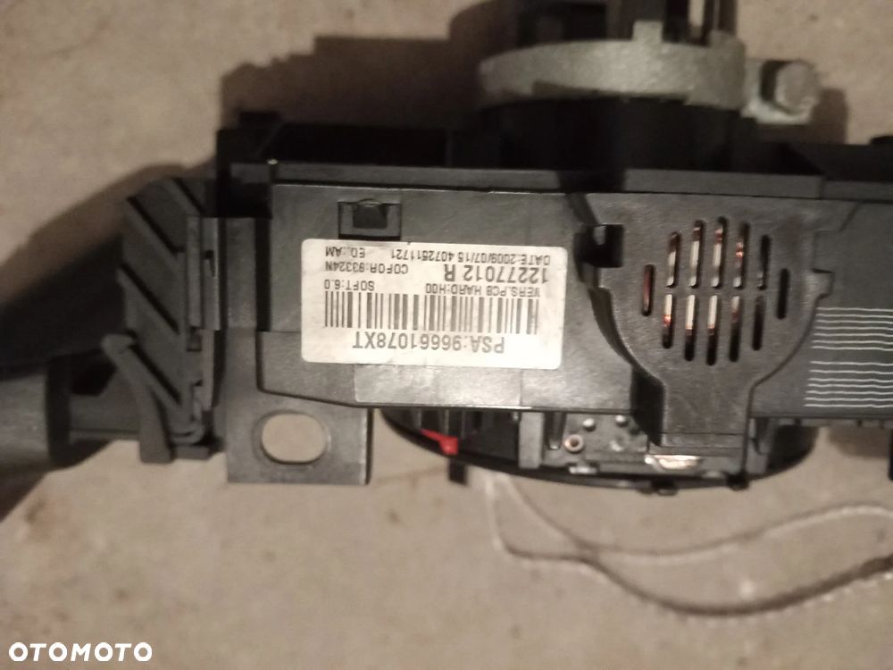 Przełącznik zespolony, zwijak Citroen Peugeot 96661078 - 2