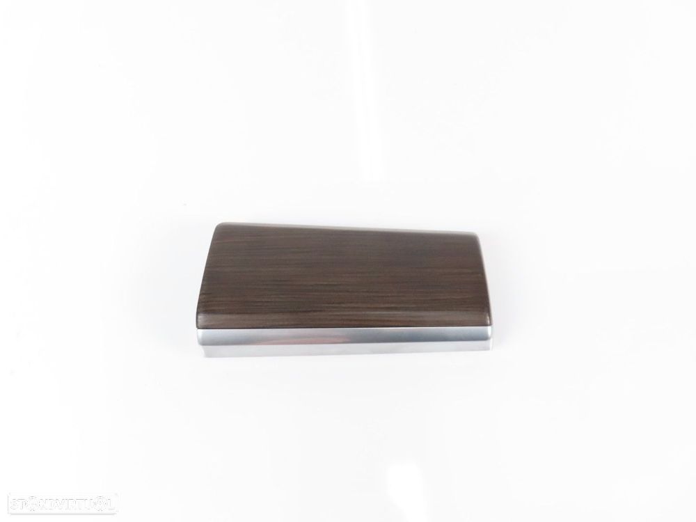 Friso do tablier em Madeira Natural Direito Seminovo/ Original BMW 7 (F01, F02,... - 1