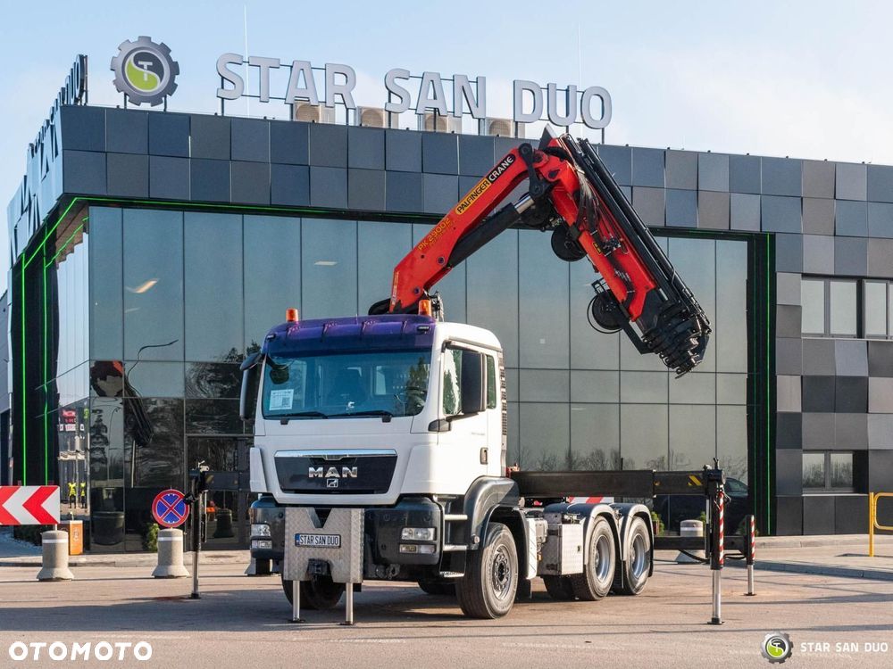 MAN TGS 33.400 6x4 PALFINGER PK 29002 HDS Żuraw Wciągarka Ciągnik - 7