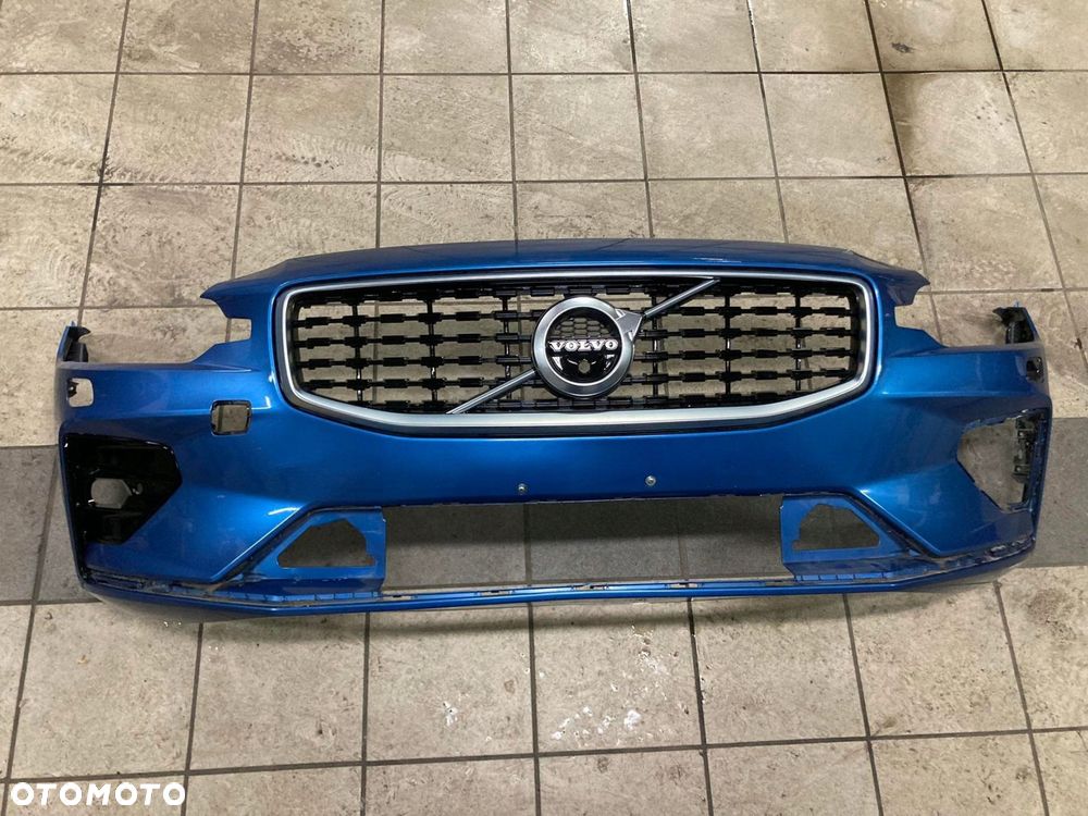 zderzak volvo s60 v60 r-design grill ślizgi - 1