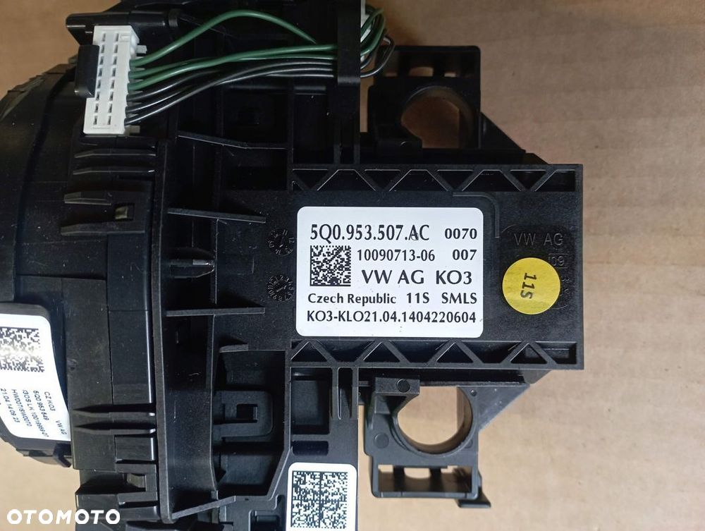 SEAT LEON III 3 PRZEŁĄCZNIK ZESPOLONY PAJĄK MANETKI EUROPA 5Q0953507AC - 3