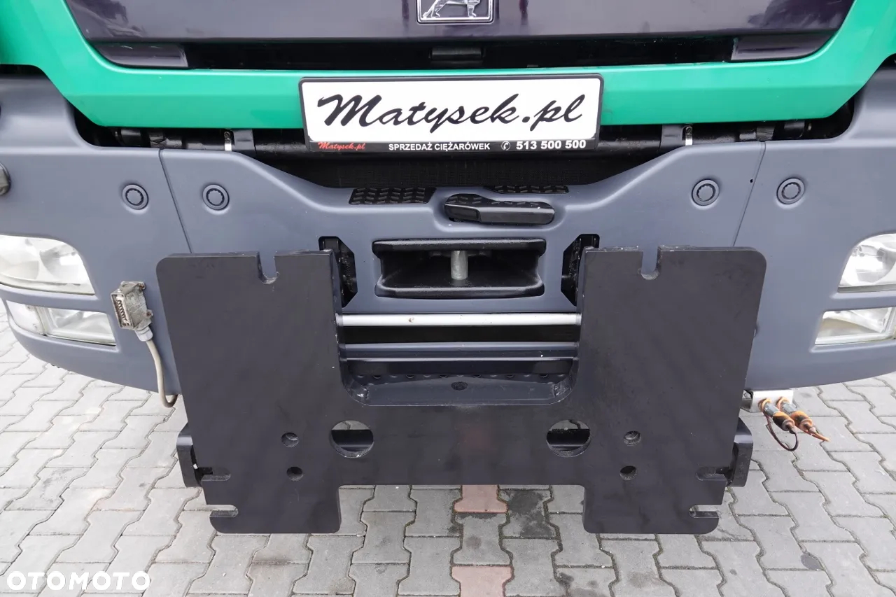 MAN TGS 26.400 / 6X4 / WYWROTKA + HDS PALFINGER PK 16502 / HYDROBURTA /BORDMATIC / SPROWADZONY - 14
