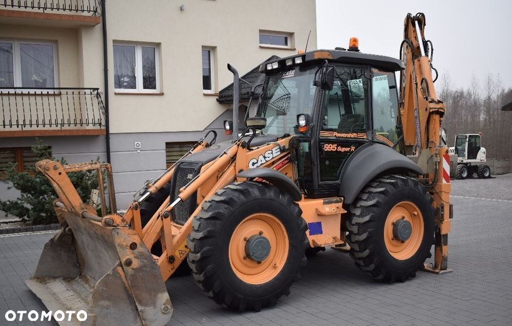 Case 695 SR ladowarka kolowa 2008 roku lopata przednia 4x4 - 1
