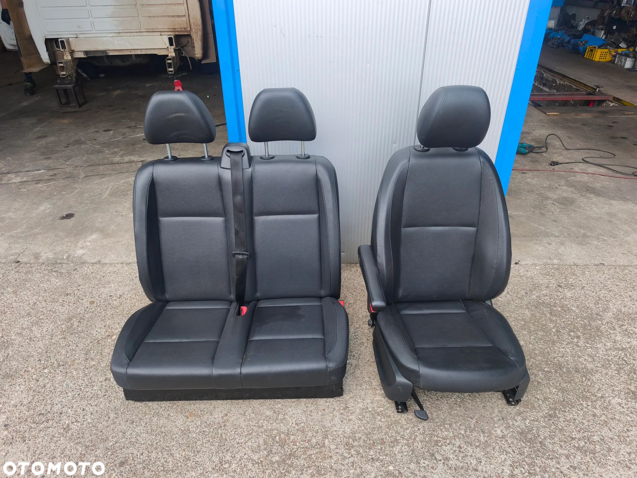 Fotel kierowcy skóra skórzany Mercedes-Benz Vito w447 2014-2024 - 1