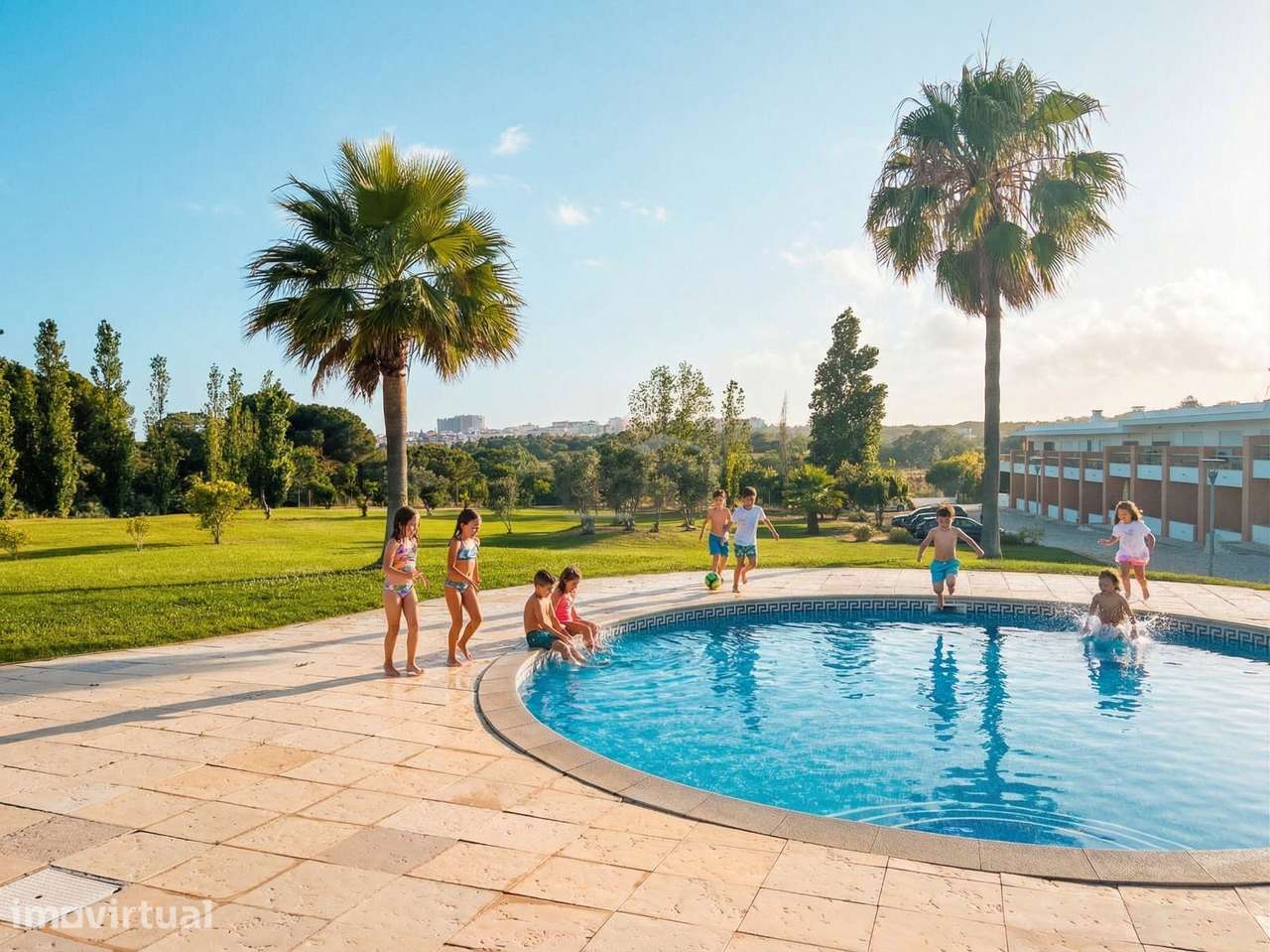 Moradia T2 em Olhos D'água, Albufeira.  Condomínio Vila Branca - Grande imagem: 4/21